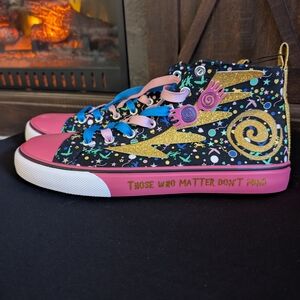 Colorful Women's High-Top Sneakers